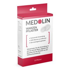 Medolin® Warzenpflaster - Warzenentferner - Effektive Warzen Entfernung - Warzenmittel