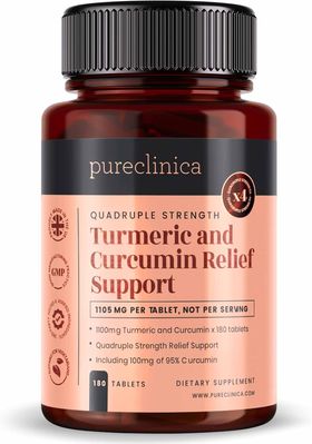 pureclinica Kurkuma Gelbwurz Tabletten