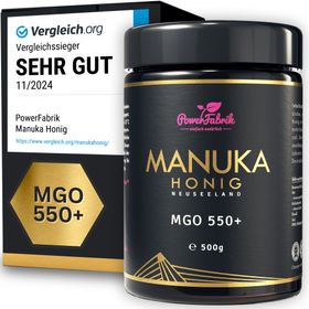 PowerFabrik Manuka Honig, MGO 550+