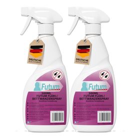 FUTUM 2x500ml Bettwanzen- / Flohspray