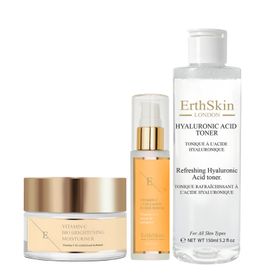 ErthSkin London Vitamin C Bio Brightening Moisturizer + Elixir Serum