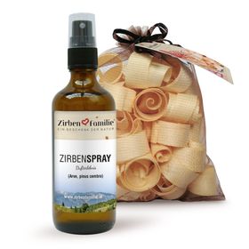 ZirbenFamilie | Kombi-SPAR-Set ZirbenSpray & ZirbenLocken