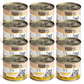 Dogs’n Tiger Adult Premium Katzenfutter, Leibspeise, Huhn
