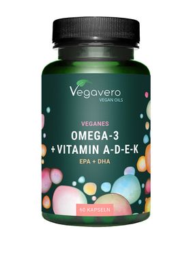 VEGAVERO Omega-3 + ADEK Öl