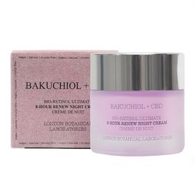 LBL Bakuchiol + CBD | Bio-Retinoide Ultimativer 8-Stunden Erneuerungs-Nachtcreme