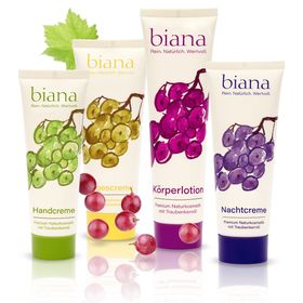 biana All in One Set – Premium Naturkosmetik mit Traubenkernöl OPC