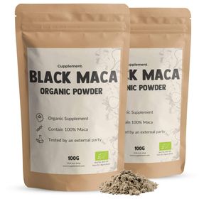 Cupplement - Schwarzes Maca  BIO - Pulver