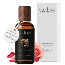 Wellow Sauna-Aufguss ritual of hamam