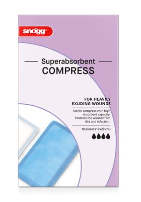 Snögg Superabsorbent Compress