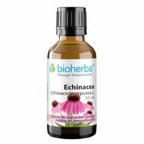 Bioherba Echinacea  Echinacea purpurea L.  Tropfen  Tinktur Extrakt