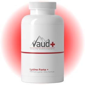 Vaud ® Lysine Forte | L Lysin Tabletten | Lysin hochdosiert 1000 mg mit Zink für Immunsystem, Haut
