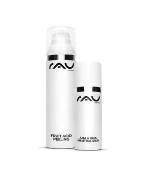 RAU Cosmetics Fruit Acid Peeling 100 ml +  AHA & BHA Neutralizer