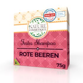 Nature Cosmetique - Festes Shampoo - Rote Beeren
