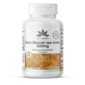 Warnke Vitalstoffe | Beta-Glucan aus Hafer 500mg