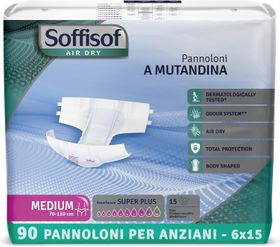 Soffisof Air Dry Windeln für Erwachsene Super Plus