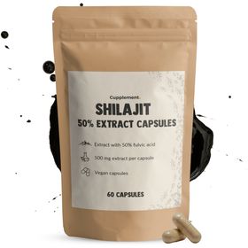 Cupplement® - Shilajit Extrakt (50% fulvic acid) Kapseln 500 mg Multipack
