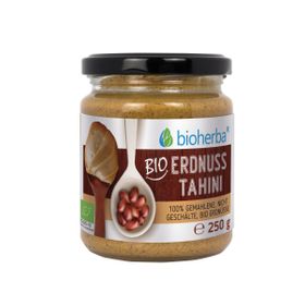 Bioherba Bio Erdnuss Tahini 100 % gemahlene, nicht Geschälte