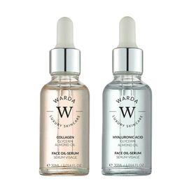 Warda skincare Hyaluron- und Collagen Serum Set