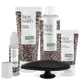 Australian Bodycare Gesichtsset mit Gesichtsreinigungsbürste
