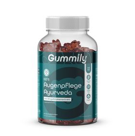 Gummily® Augenpflege Gummibärchen - Zeaxanthin - Lutein - Amla - Kurkuma - Tulsi - Süßholz