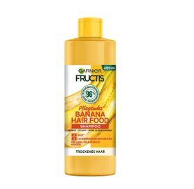 Garnier Shampoo, Pflegende Banana, vegane Formel, für trockenes Haar, Hair Food, Fructis