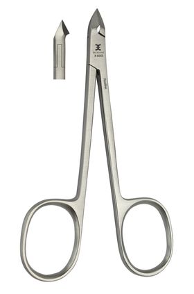 Excellent Solingen Nagelhautzange mit Scherengriff