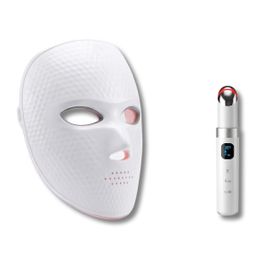 Glow- & Augenpflege-Box – Professionelle LED-Maske, EMS-Augen-Anti-Aging-Gerät