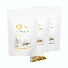Smart Fasting® Kräutertee - Fit in den Tag - 100% Natur, vegan, hochwertig