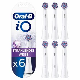 Oral-B - Aufsteckbürsten "iO - Strahlendes Weiß" in Weiß