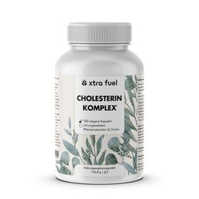 XTRA FUEL Cholesterin Komplex - Nährstoffkomplex mit Pflanzensterolen & Rotschimmelreis