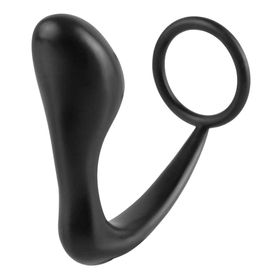 Analplug mit Penisring | Doppelte Stimulation für P-Punkt, längere Erektion | analfantasy collection