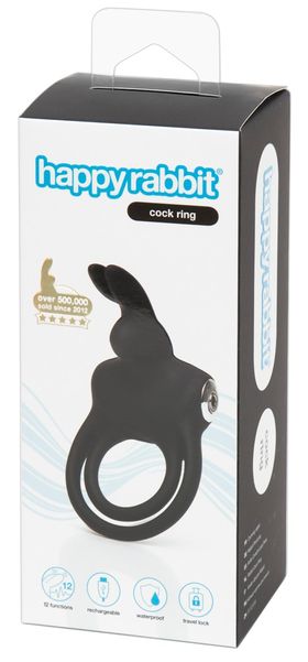 happyrabbit - Vibro-Penis-/Hodenring Cock Ring