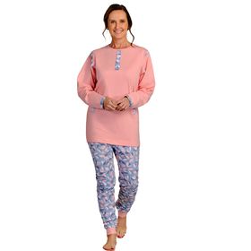 4Care Damen-Hansop-Overall lang 1081 mit Bein- und Rückenreißverschluss