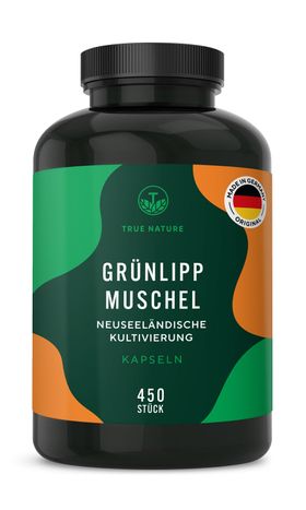 TRUE NATURE® Grünlippmuschel Kapseln - Neuseeländische Kultivierung