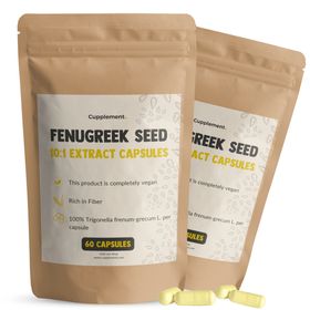 Cupplement - Kombipack Bockshornkleesamen- 500 mg - Kapseln