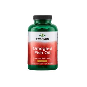 SWANSON Omega-3 Fischöl Zitrone