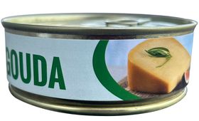 Herzhafter Gouda in Dosen – lang haltbar, vegetarisch und ideal für Vorrat