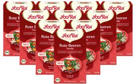 Yogi Tea - Rote Beeren Vanille Bio Früchtetee