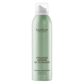Jean & Len Vitalizing Shower Gel To Mousse Rosemary & Ginger