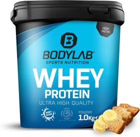 Bodylab24 Whey Protein Pulver, Bananenbrot