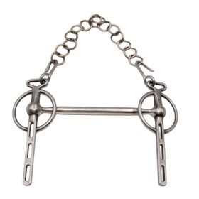 Liverpoolkandare, Stange Edelstahl mit Kette und 3 Anzügen, 12,5 cm *