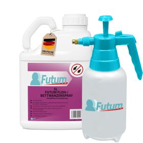 FUTUM 5L Bettwanzen- / Flohspray + 2L Sprüher