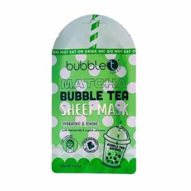 Bubble - Matcha feuchtigkeitsspendende Tuchmaske – Bubble Tea Edition