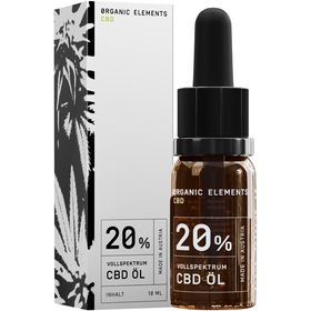 ORGANIC ELEMENTS Vollspektrum CBD-Öl 20%