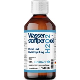 Oralflora Mundspülung H2O2 Wasserstoffperoxid 0,1%