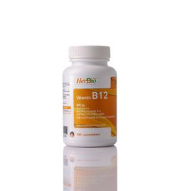 HerbBio Vitamin B12 500 mcg Lutschtabletten