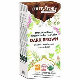CULTIVATOR'S - Natürliche Pflanzenhaarfarbe Dunkelbraun
