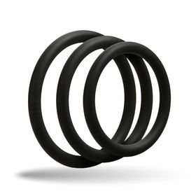 Easytoys - Penisring im 3er Set aus Silikon