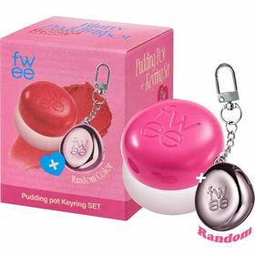 FWEE Lip & Cheek Blurry Pudding Pot PK04 Crush – 2-in-1 Lippen & Rouge mit Keyring