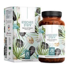 Calcium Kapseln mit Vitamin C - Knochenstark - NATURTREU®
